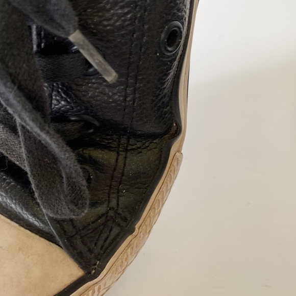 Converse black youth kids size 1 shoes - Picture 11 of 12